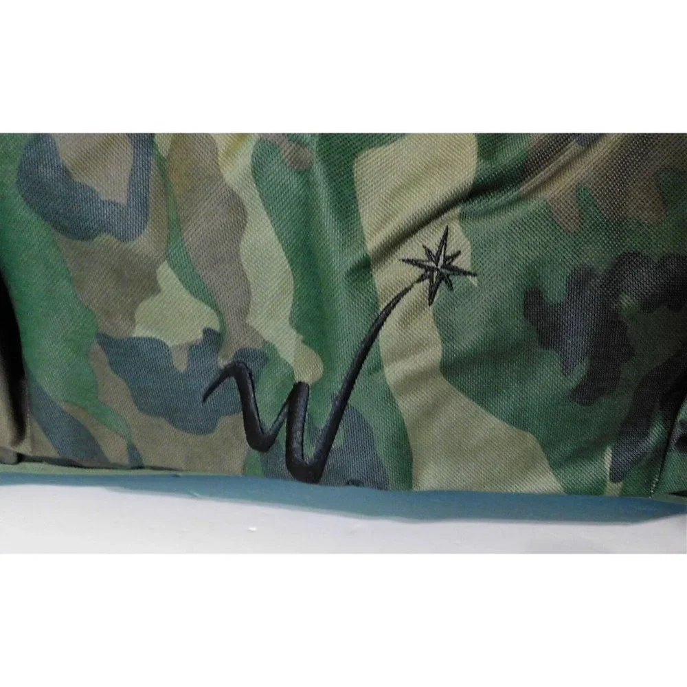 WinStar World Casino Green Camouflage Duffle Bag Class 5 Outdoors NEW
